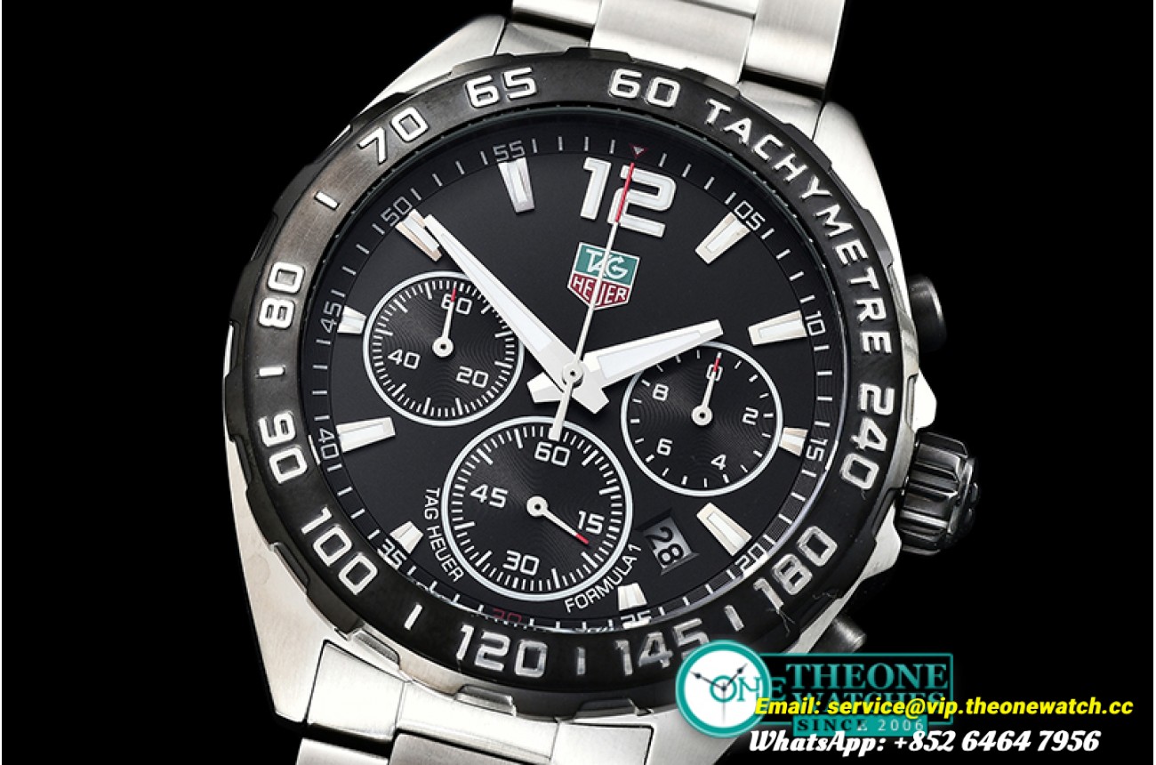 Tag Heuer - Tag Heuer F1 Series SS/SS Black VK Qtz