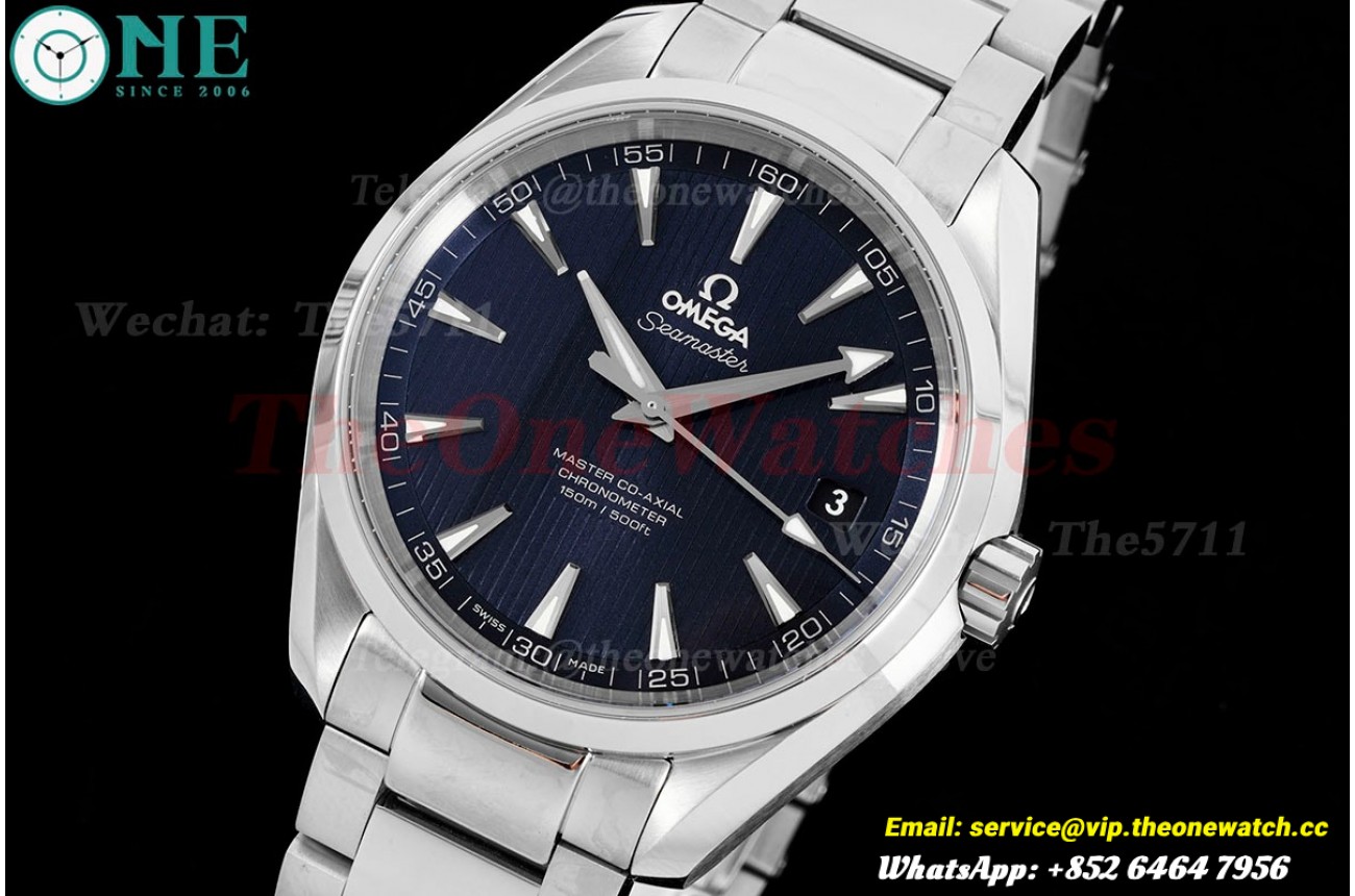Aqua Terra 150m 41mm SS/SS Blue VSF A8500