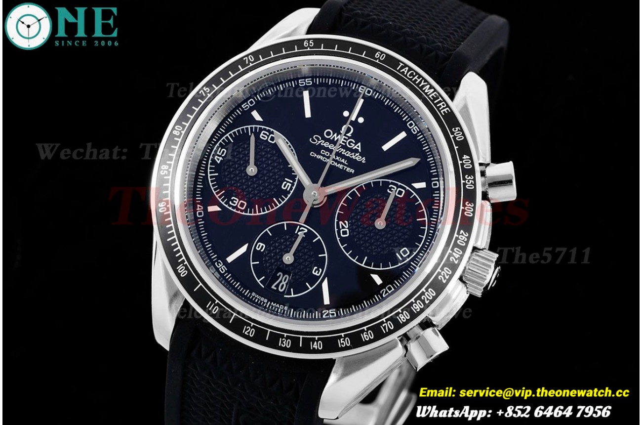 Speedmaster Racing Master 40mm SS/RU Black Dial HKF A7750