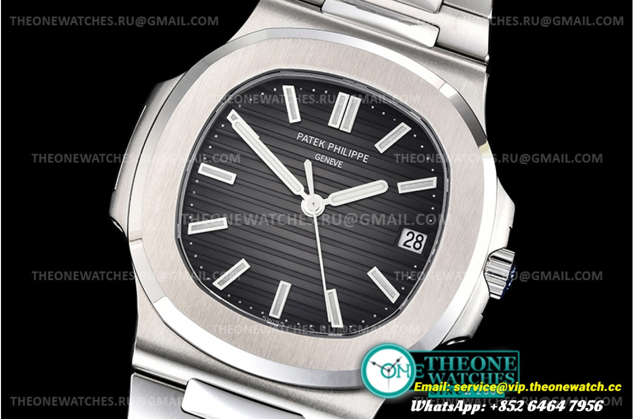 Patek Philippe - Nautilus 5711 40mm SS/SS Grey/Stick GRF MY9015 Mod