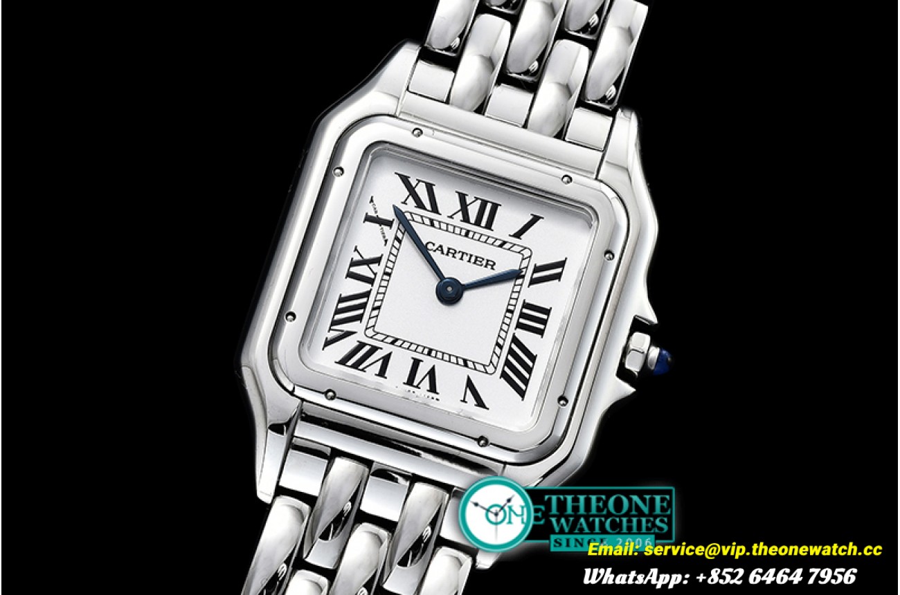 Cartier - Panthere Secrete De Ladies SS/SS White KOR Swiss Qtz