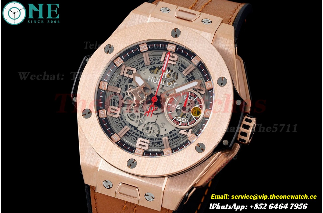 Big Bang Unico Ferrari F1 Limited Edition 45mm YG/LE HBF HUB1241