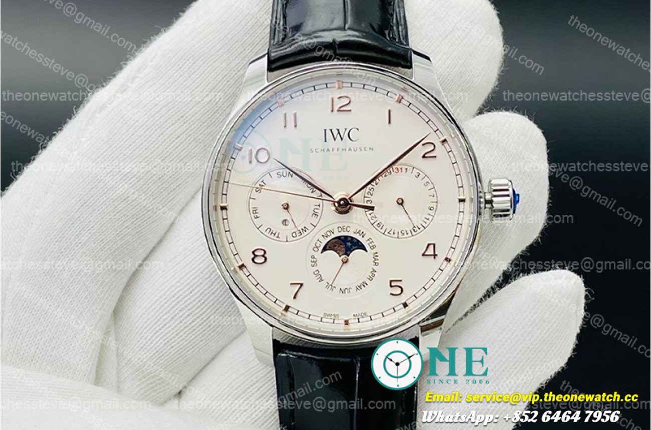 IWC - Portugieser Perp SS/LE White IWSF 9015