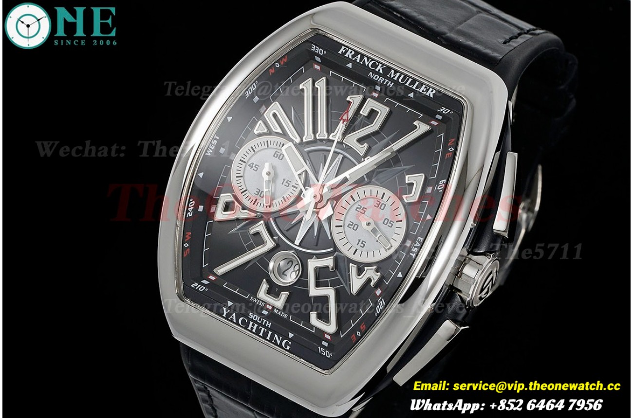 Vanguard Chrono SS/LE Black/Num ABF A7750