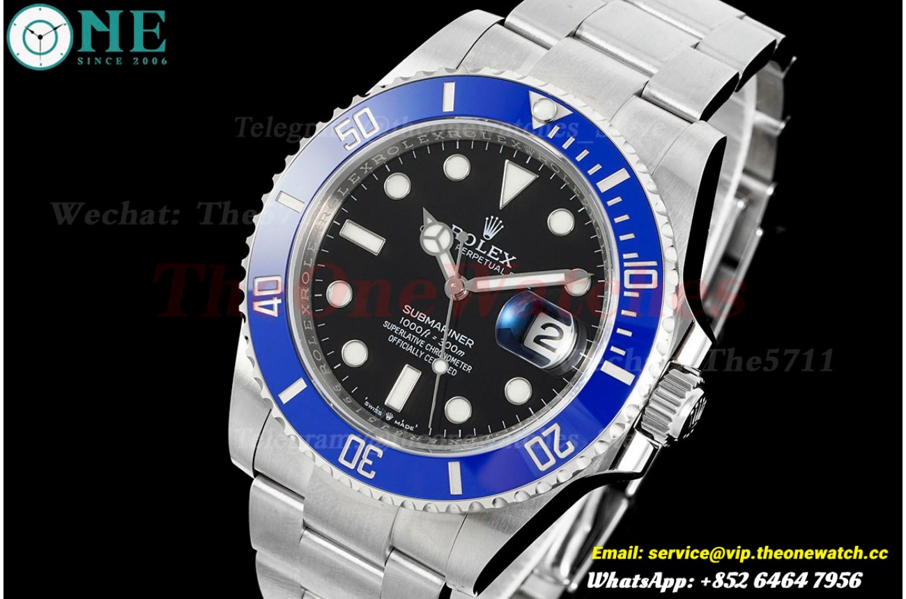 Submariner 126619LB 41mm SS/SS Black Dial EWEF A3235