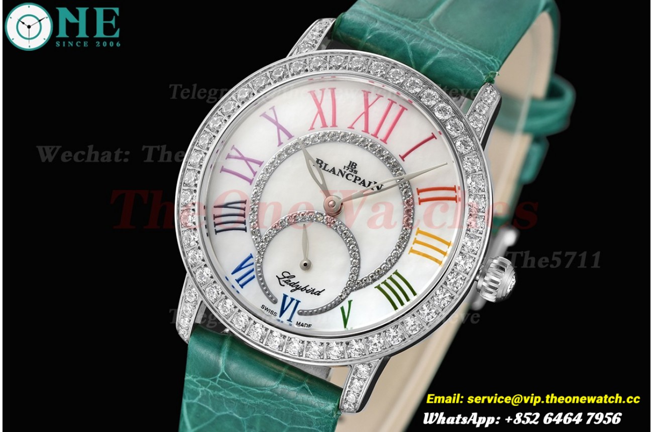 Ladybird Colors 35mm Dia Green SS/LE Mop Dial BLSF A23J