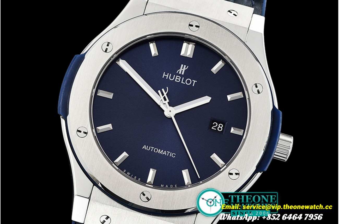 Hublot - Classic Fusion Bang 45mm SS/LE Blue MY9015 Mod