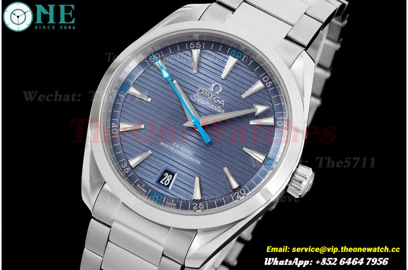 Aqua Terra 150m 41mm Master SS/SS Blue Dial VSF A8900