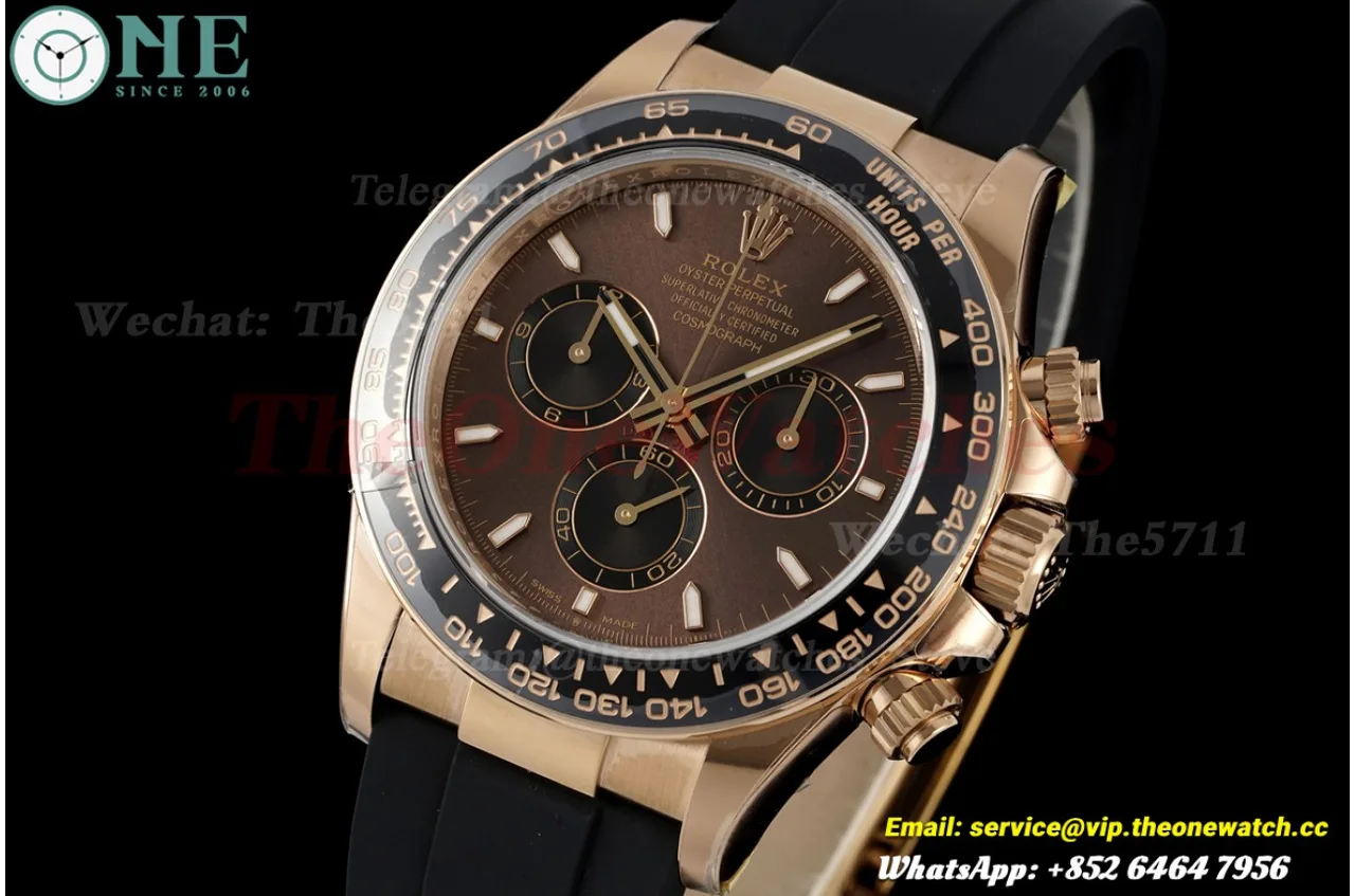 Daytona 126515 40mm RG/RU Brown/Stk VSF V2 DD4131(Gain Weight)