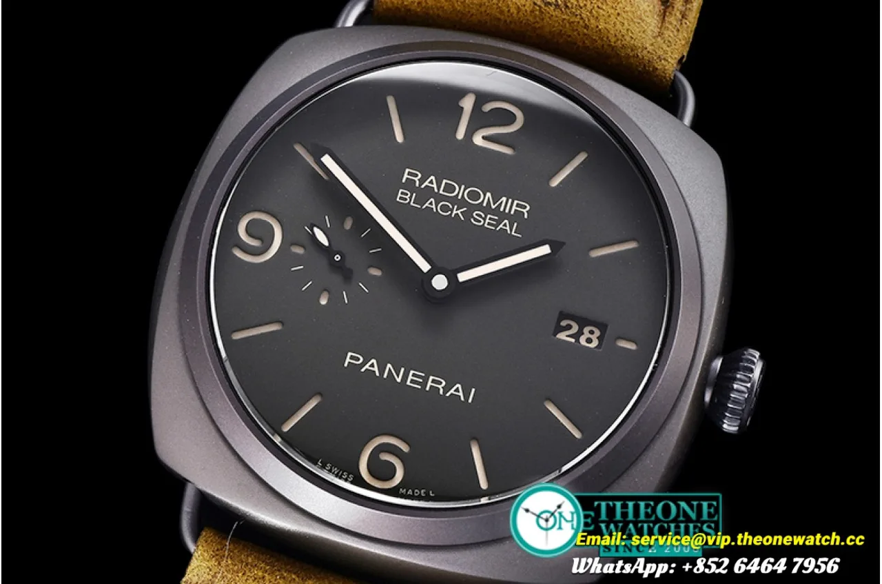 Panerai - PAM505 Radiomir Black Seal CER/LE Blk VSF V3 P9000