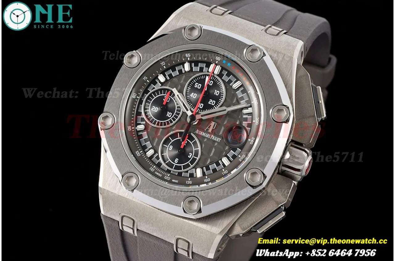 Royal Oak Offshore 44mm Michael Schumacher Ti/RU Grey/Black JJF A3126