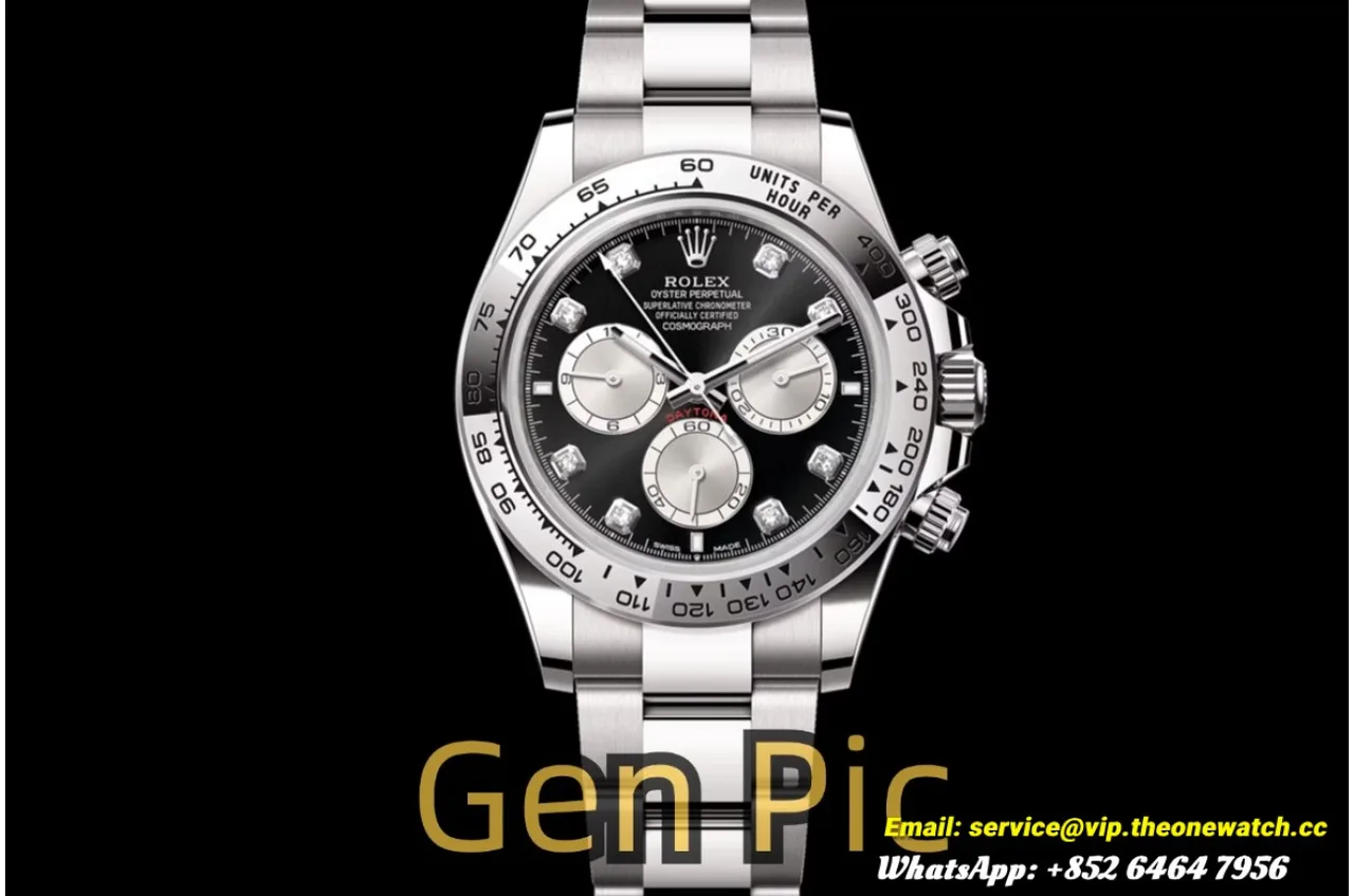 Daytona 126509 40mm SS/SS Black/Dia VSF V3 DD4131(Gain Weight)