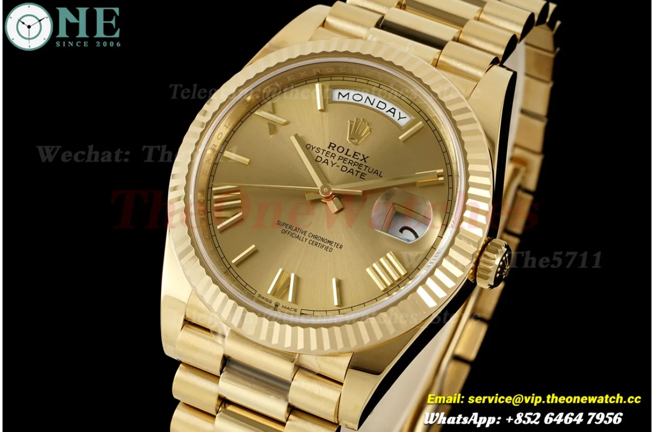 DayDate 228238 40mm YG/YG Gold/Rmn VSF DD3255 Super Clone
