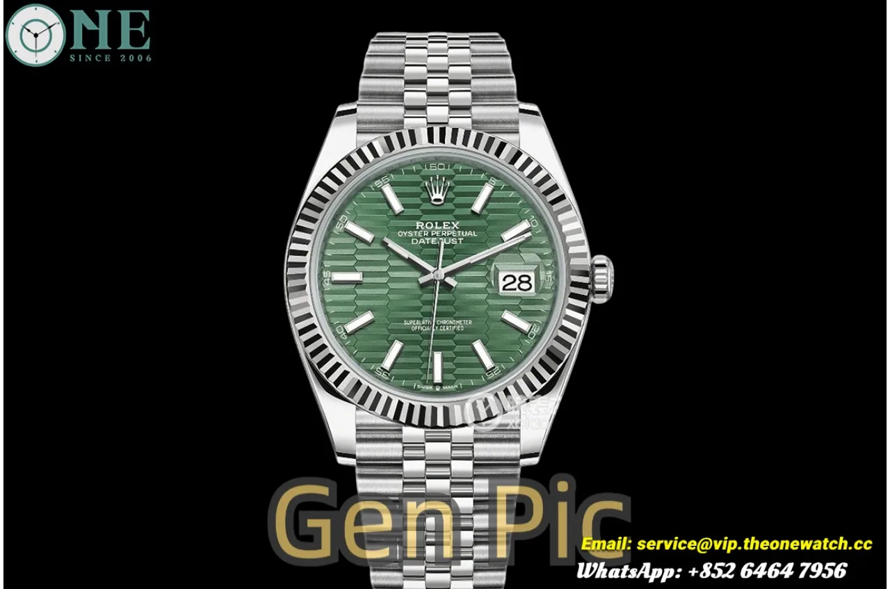 Datejust 126334 41mm SS/SS Green Textured/Stk VSF V2 DD3235v2 Datejust 126334 41mm SS/SS Green Textured/Stk VSF V2 DD3235v2