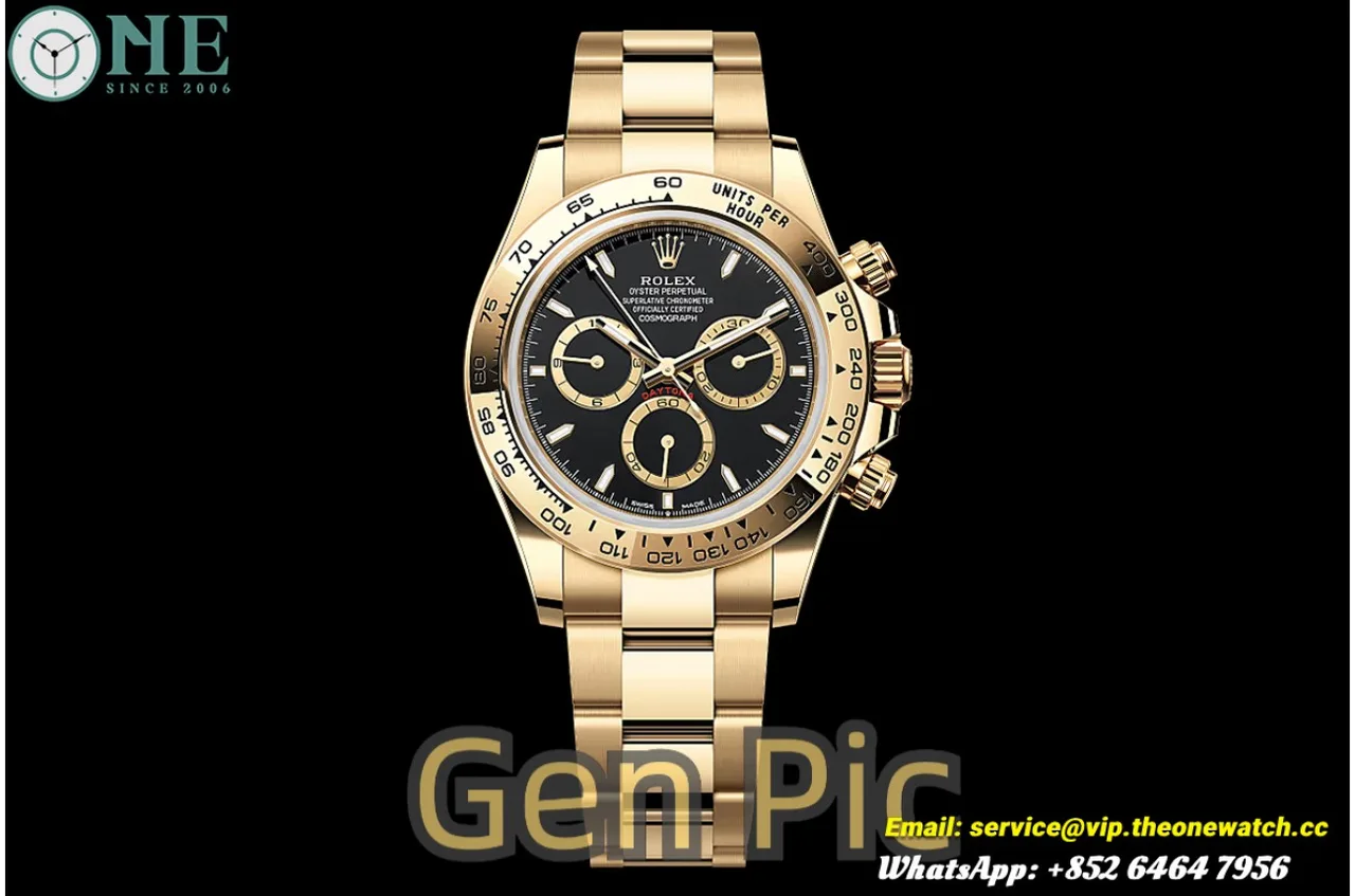 Daytona 126508 40mm YG/YG Black/Stk VSF V3 DD4131(Gain Weight Approx.185g)