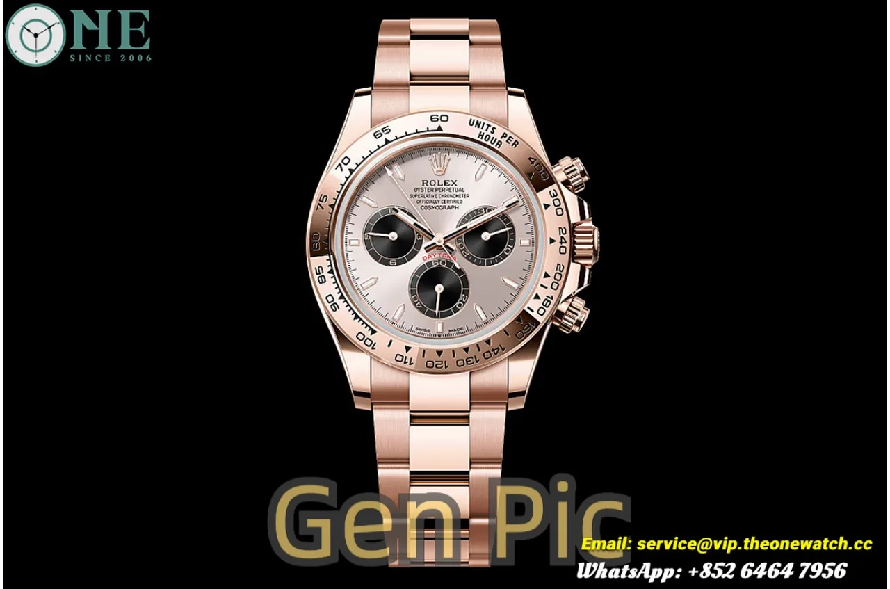 Daytona 126505 40mm RG/RG Rose Gold/Stk VSF V3 DD4131(Gain Weight Approx.185g)