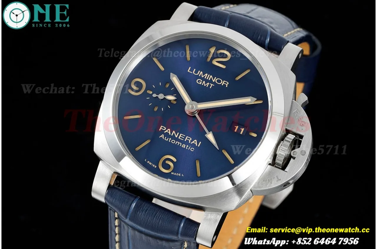 PAM1033 GMT 44MM SS/LE Blue VSF V2 P9011