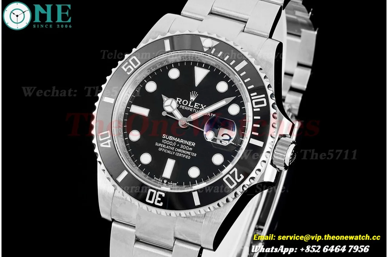 Submariner 126610LN 41mm SS/SS Black Dial VSF DD3235