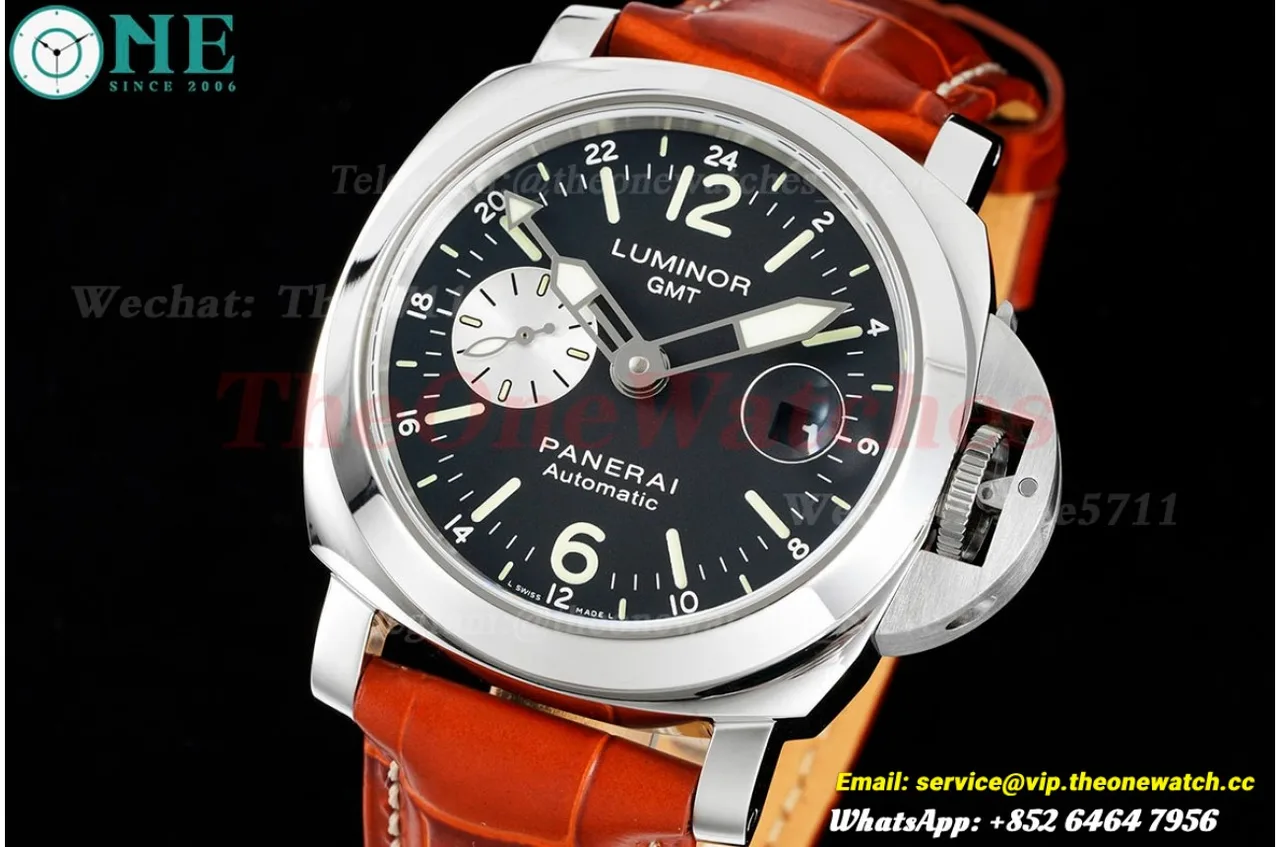 Luminor GMT PAM088 44mm SS/LE Black//Stk VSF OPVIII
