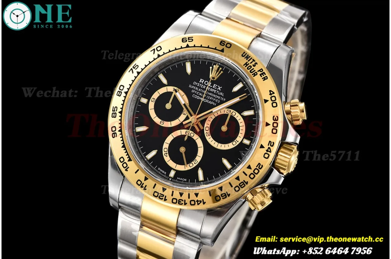 Daytona 126503 40mm YG/SS Black Dial VSF V3 DD4131(Gain Weight)