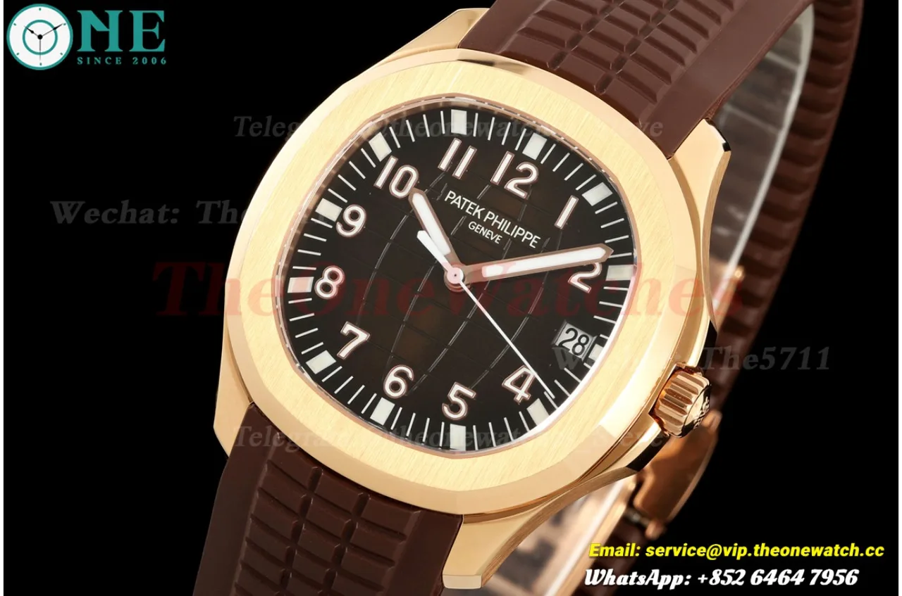 Aquanaut 5167 40mm RG/RU Brown Dial BBF DD324 Super Clone
