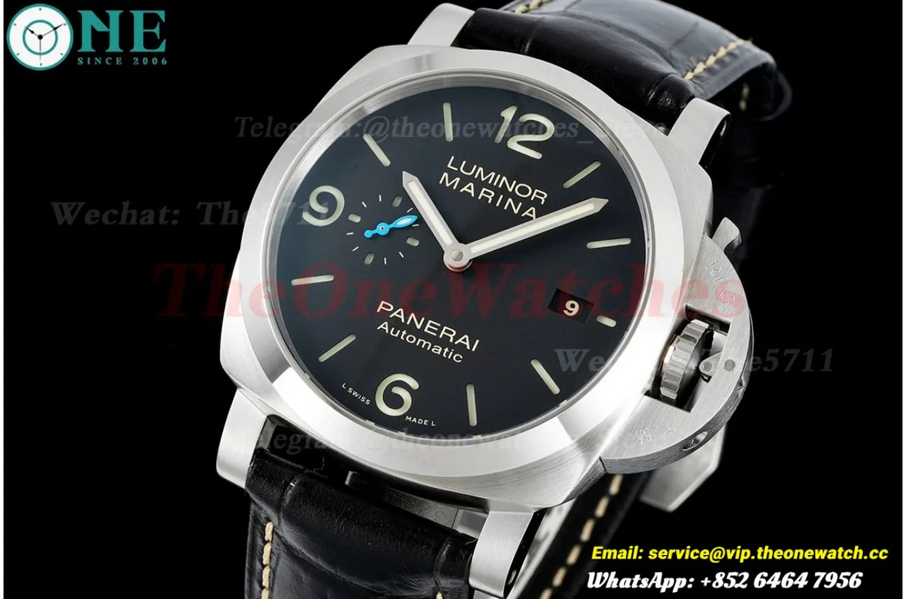 PAM1312 Lum. Marina Auto 44mm Black SS/LE VSF P9010