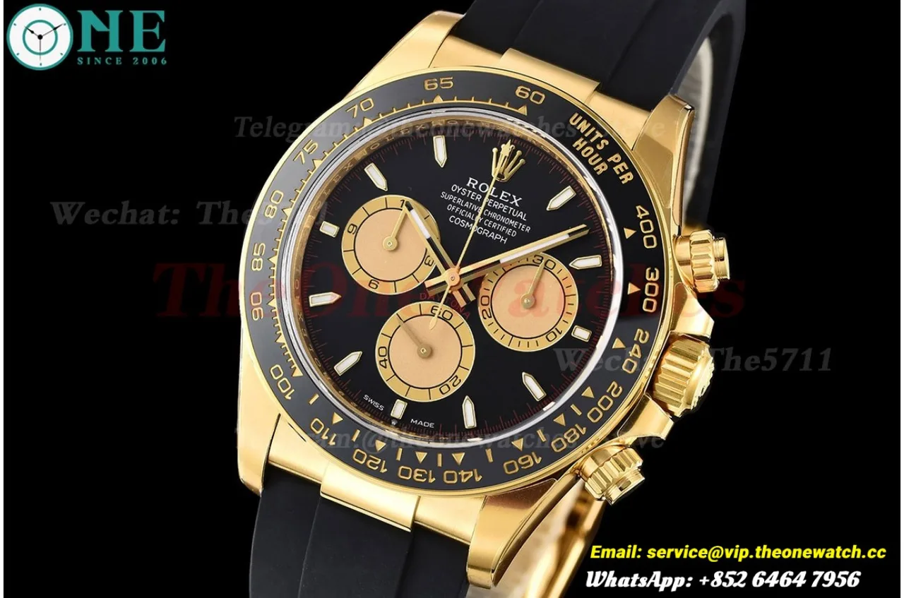 Daytona 126518 40mm YG/RU Black/Gold VSF V2 DD4131(Gain Weight)
