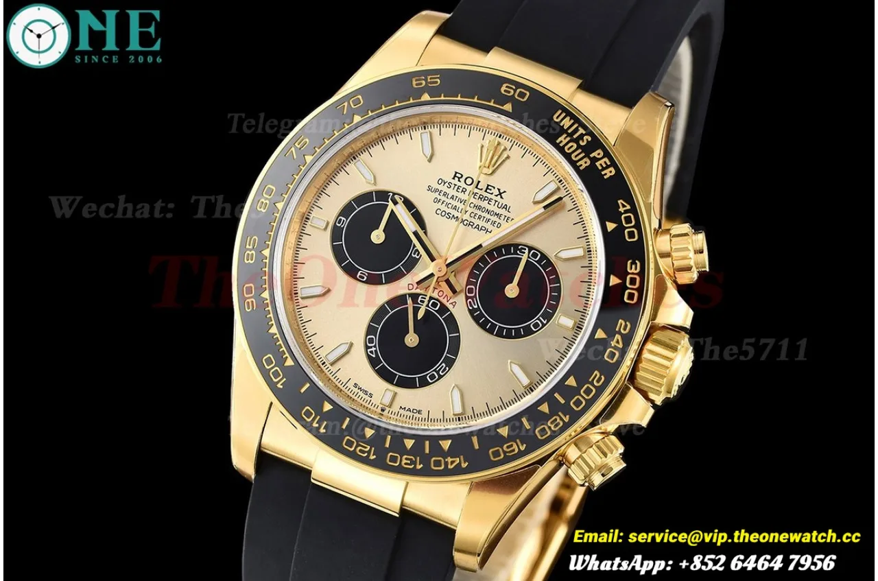 Daytona 126518 40mm YG/RU Gold/Black VSF V2 DD4131(Gain Weight)