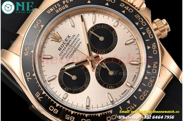 Daytona 126515 40mm RG/RU Champagne/Blk VSF V2 DD4131(Gain Weight) — photo 3