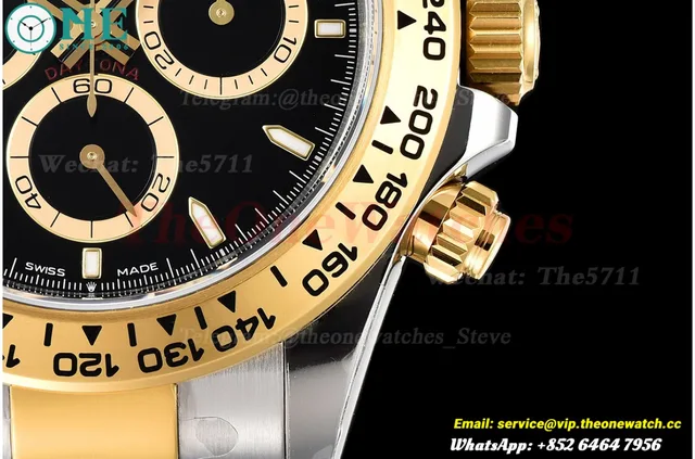 Daytona 126503 40mm YG/SS Black Dial VSF V3 DD4131(Gain Weight) — photo 8