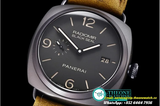 Panerai - PAM505 Radiomir Black Seal CER/LE Blk VSF V3 P9000