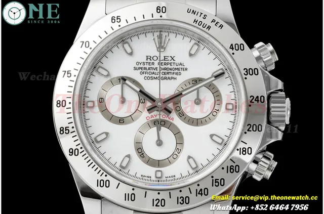 Daytona 116520 40mm SS/SS White Dial VSF DD4130 — photo 2
