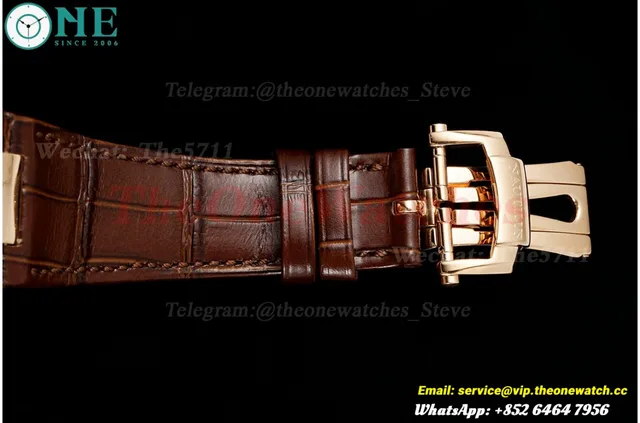 Nautilus 40mm 5712 RG/LE Brown/Stk PPF A240 Super Clone — photo 27