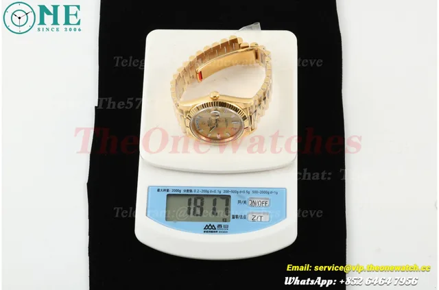 DayDate 228238 40mm YG/YG Gold/Dia VSF V2 DD3255 (Weighted Approx.182g) — photo 37