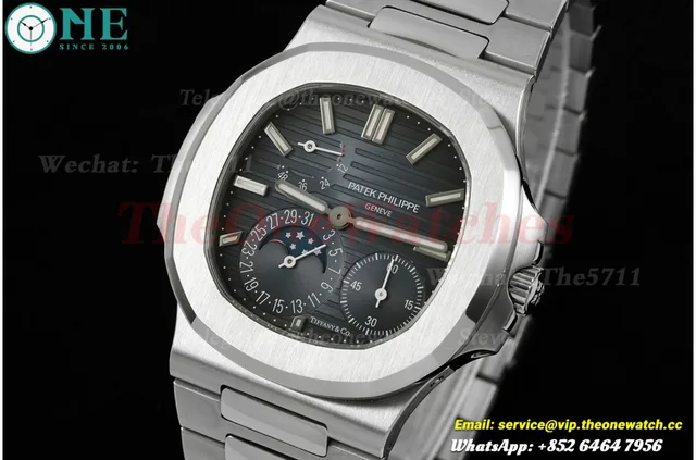 Nautilus 40mm 5712 Tiffany & Co. SS/SS Blue Dial PPF V3 A240  Super Clone