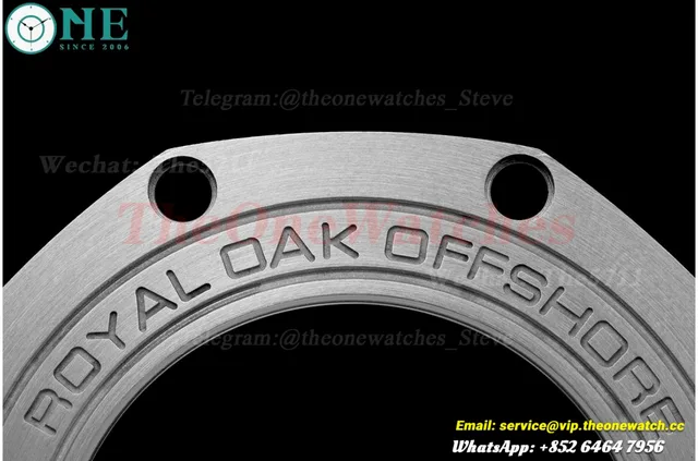 Royal Oak Offshore 26400 44mm SS/RU Cream/Brown JJF A3126 — photo 13