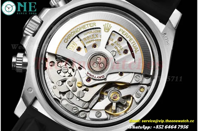 Daytona 126519 40mm SS/RU Black/Dia VSF V2 DD4131(Gain Weight) — photo 17
