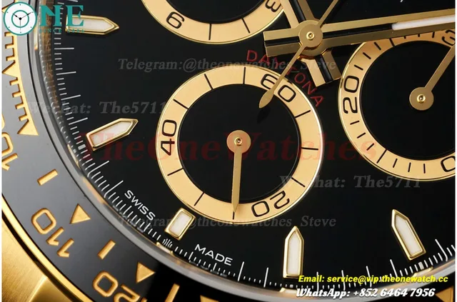 Daytona 126518 40mm YG/RU Black/Black VSF V2 DD4131(Gain Weight) — photo 10