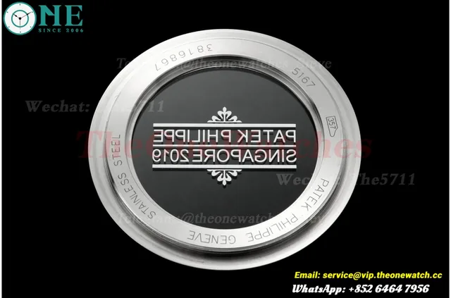 Aquanaut 5167 Singapore 40mm SS/RU Grey Dial BBF DD324 Super Clone — photo 19