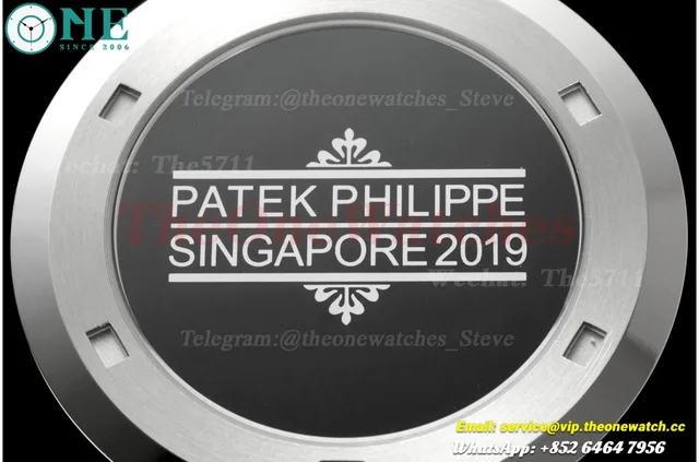 Aquanaut 5167 Singapore 40mm SS/RU Grey Dial BBF DD324 Super Clone — photo 17