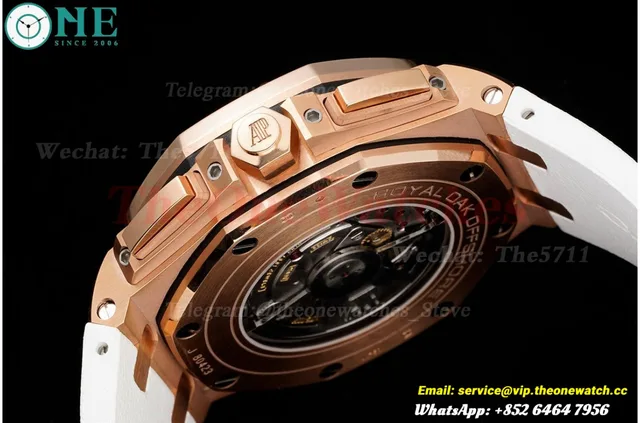 Royal Oak Offshore 26408 44mm RG/RU White/White JJF A3126 — photo 8