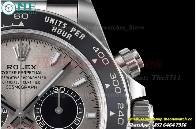 Daytona 126519 40mm SS/RU Grey/Black VSF V2 DD4131(Gain Weight) — photo 6