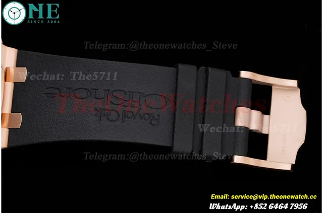 Royal Oak Offshore 44mm RG/RU Black/White JJF A3126 — photo 23