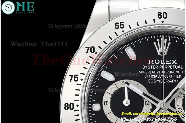 Daytona 116520 40mm SS/SS Black Dial VSF DD4130 — photo 5