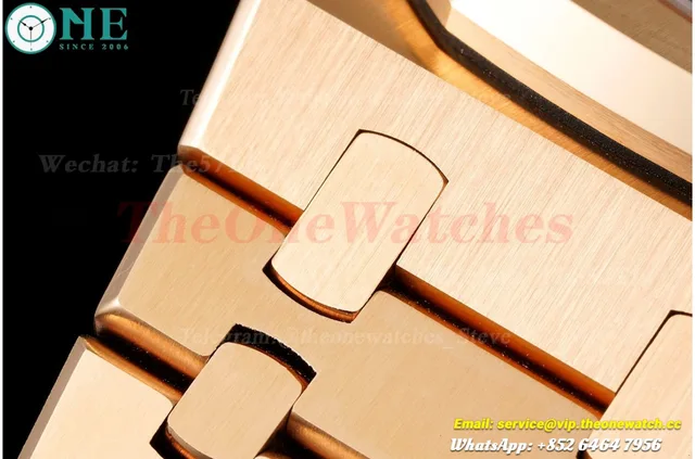 Royal Oak 15400 RG/RG Black/Stk APSF SA3120 Super Clone — photo 6
