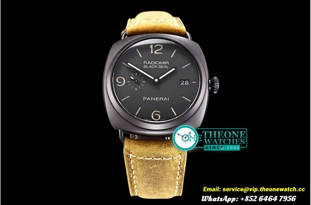 Panerai - PAM505 Radiomir Black Seal CER/LE Blk VSF V3 P9000 — photo 8