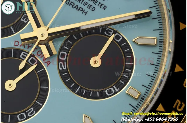 Daytona 126518 40mm YG/RU Tiffany/Stk VSF V2 DD4131(Gain Weight) — photo 11