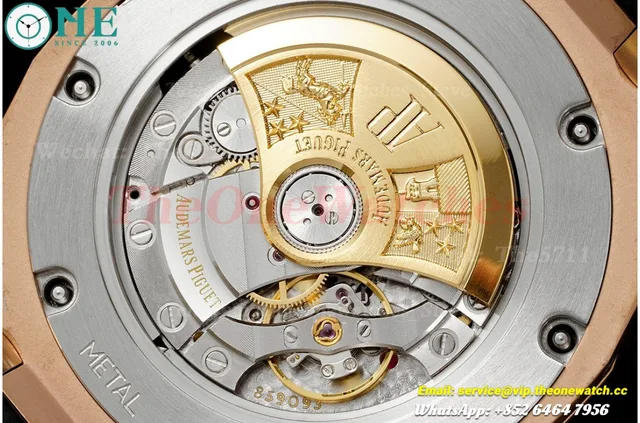 Royal Oak 15400 RG/LE Black Dial APSF V4 SA3120 Super Clone (Tungsten Heavy Version) — photo 11