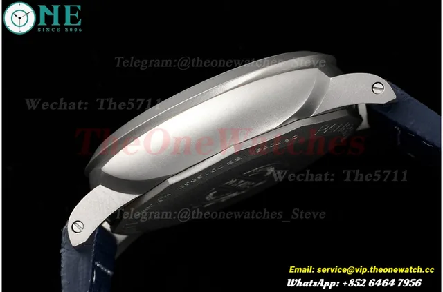 PAM1117 Lum. Marina Auto 44mm TI/NY Blue VSF P9010 — photo 11