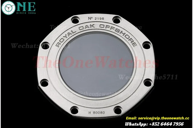 Royal Oak Offshore 26405CE 44mm Black Cer/RU Grey Dial APJF A7750 Mod — photo 16